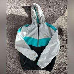 New Balance Colorblock Windbreaker Jacket – Size Large